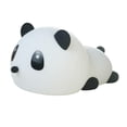thumbnail image 2 of Luz nocturna LED de panda junto a la lámpara, adorno para el Día de San Valentín, regalos para niños blanco cálido, 2 of 9
