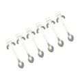 thumbnail image 1 of Youkk 6pcs Hanging Cup Spoon Cute Coffee Spoon Teaspoon Portable Stainless Steel Ice Cream Tableware with Long Handle, 1 of 8