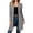 *Gray, variant on VBVC Women's Longline Open Front Cardigan, Casual Soft Stretch Outerwear For Women, Ladies' Knee Length Duster With Pockets, Gray , S-2XL