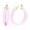 PINK, variant on Thin Lucite Hoops