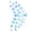 Blue, variant on Butterfly Wall Decor DIY 3D Mirror Butterfly Stickers Removable Decals Crafts for Birthday Party Bedroom School Bathroom Living Room Decor