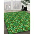 thumbnail image 3 of Ahgly Company Machine Washable Indoor Rectangle Transitional Army Green Area Rugs, 8' x 10', 3 of 7