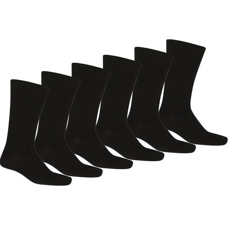 Mechaly Men 12-Pack Solid Plain Dress Socks in