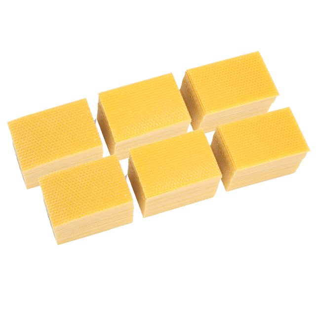 Hoja base de nido de abeja hoja base de cera de 9 × 13 cm para apicultura ANGGREK Otros