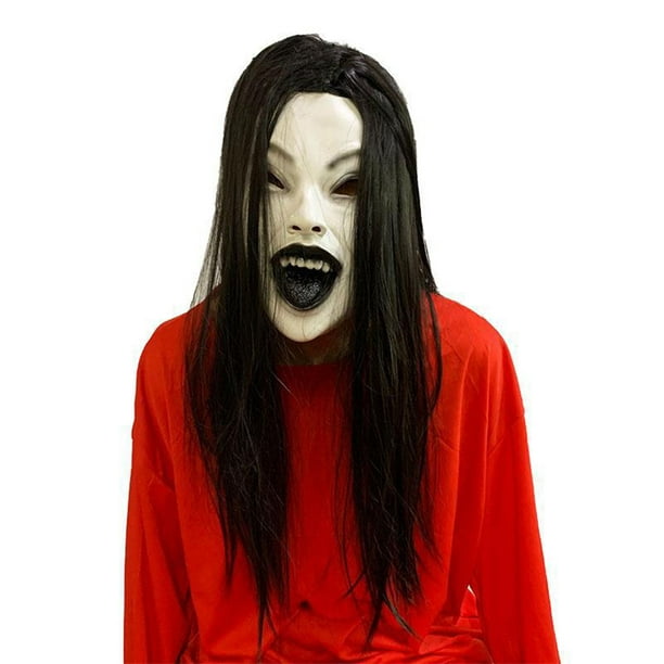 Halloween Red Prajna Hell Ghost Mask 3d Cosplay Costume Prop