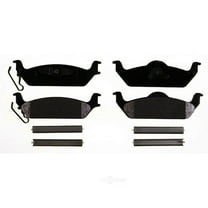 Raybestos PGD963M Professional Grade Semi-Metallic Disc Brake Pad Set Fits select: 2002-2004 DODGE DAKOTA