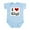 Sky Blue, variant on CafePress - I Love Gigi Infant Bodysuit - Baby Light Bodysuit, Size Newborn - 24 Months