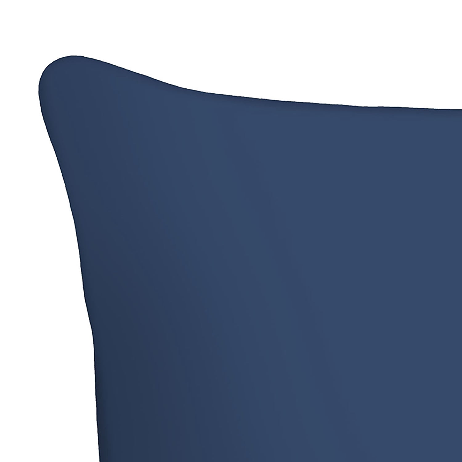Mainstays 16" x 16" Solid Decorative Outdoor Throw Pillow, Indigo