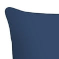 thumbnail image 7 of Mainstays 16" x 16" Solid Decorative Outdoor Throw Pillow, Indigo, 7 of 7