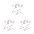 thumbnail image 2 of relayinert Convenient Towel Organizer 45cm Wide Separation Space Waterproof Good Air Circulation 4 Towels Simultaneously Foldable Pink 3Set, 2 of 6