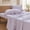Purple Gingham, variant on Pink Gingham Ruffle Twin Sheet Set, Lightweight Microfiber Plaid Twin Bed Sheets, 3-Piece Deep Pocket Farmhouse Bedding