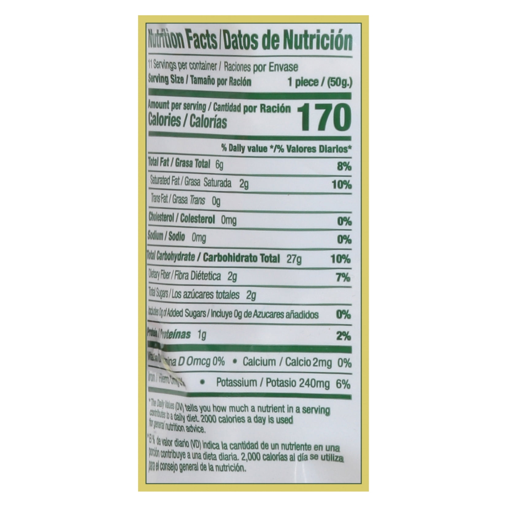 Ito Foods Tostones De Pana Artesanales Fried Breadfuit 20oz Single Bag Packaged Frozen