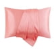 thumbnail image 4 of Funda de almohada de seda sintética para cabello y piel. Juego de 2 fundas de almohada de seda sintética de 50 x 66 cm con cierre de sobre. Ideal para mujeres y hombres., 4 of 5