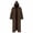 WQRG1-Coffee, variant on Meichang Men Women Medieval Hooded Cloak Witch Renaissance Cape Long Halloween Cosplay Cloaks