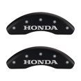 thumbnail image 2 of MGP 4 Caliper Covers Engraved Front Honda Engraved Rear CR-V Matte Black finish silver ch, 2 of 2