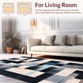 thumbnail image 2 of ODIKA 5' x 7' Machine Washable Non-Slip Area Rug, Geometric Rectangle High Traffic Rug, Gray, 119203, 2 of 7