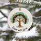 thumbnail image 4 of Adorno de la amistad en forma de corazón de vidrio marino, adorno colgante de acrílico para árbol de Navidad o el hogar, símbolo de amor y optimismo, recuerdo artesanal., 4 of 4