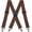 Brown, variant on HBlife Men's Big and Tall Heavy Duty Suspenders