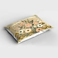 thumbnail image 2 of Ambesonne Floral Eucalyptus Pillow Sham, Boho Nordic Art, 26" X 20", Blush Eggshell Amber, 2 of 2