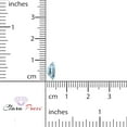 thumbnail image 5 of 3 ct 9x7mm Long Cushion Cut Natural Blue Aquamarine March Birthstone, 5 of 5