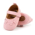 thumbnail image 4 of Toddler Girls Shoes for Infant Floral Decoration Princess Shoes Baby Girl Shoes Crib Shoes Toddler Walking Flat Shoes PU Leather, 4 of 7