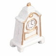 thumbnail image 3 of Reloj de casa de muñecas, 1:12, mesa blanca para casa de muñecas, reloj de mesa para casa de muñecas, reloj de casa de muñecas de alta capacidad, 3 of 14