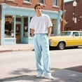 thumbnail image 7 of GINGTTO Men's Dress Pants Loose Fit Slacks for Men, 7 of 7
