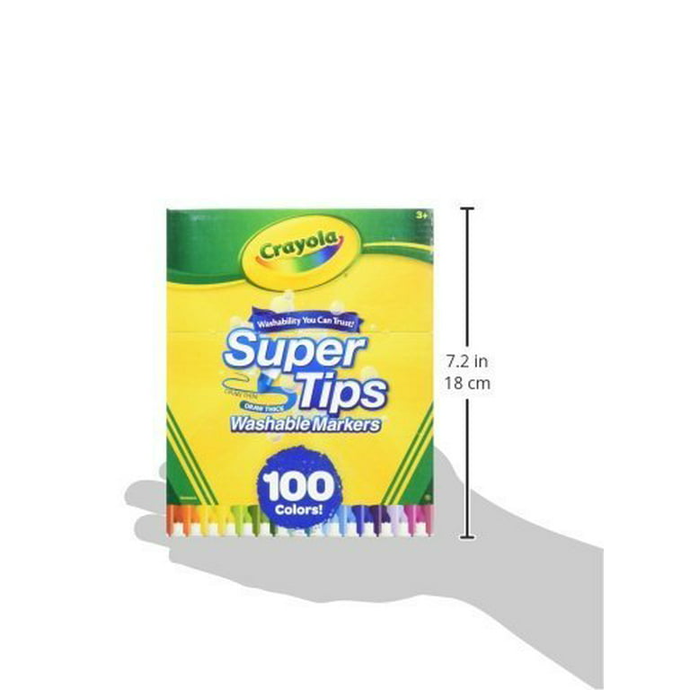 Crayola Supertips Marker Swatches (100 pack)