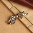 thumbnail image 3 of MasteelfCA 4 Pcs Pendentif Poisson Rouge en Laiton Pendentif Vintage Poisson Rouge Breloques DIY pour Clé de Voiture, 3 of 7