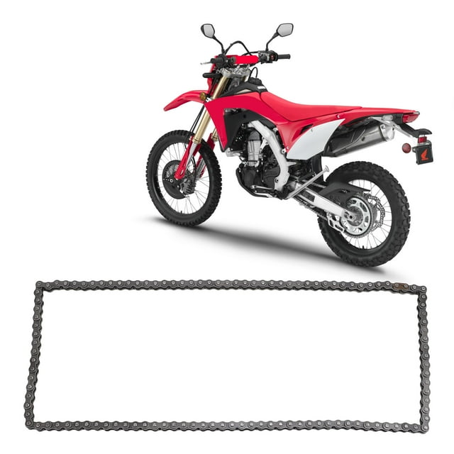 Chaîne de Vélo Roulante, Chaîne de Rouleau à Maillons Haute Dureté en Alliage d'Acier Transmission de Puissance Efficace Résistante aux Intempéries avec Maillons Maîtres pour ATV