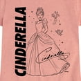 thumbnail image 3 of Disney Princess - Autograph Cinderella - Toddler & Youth Girls Short Sleeve Graphic T-Shirt, 3 of 5
