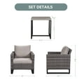 thumbnail image 6 of POCASSY 2 Person Seating Group with Cushion, 6 of 6