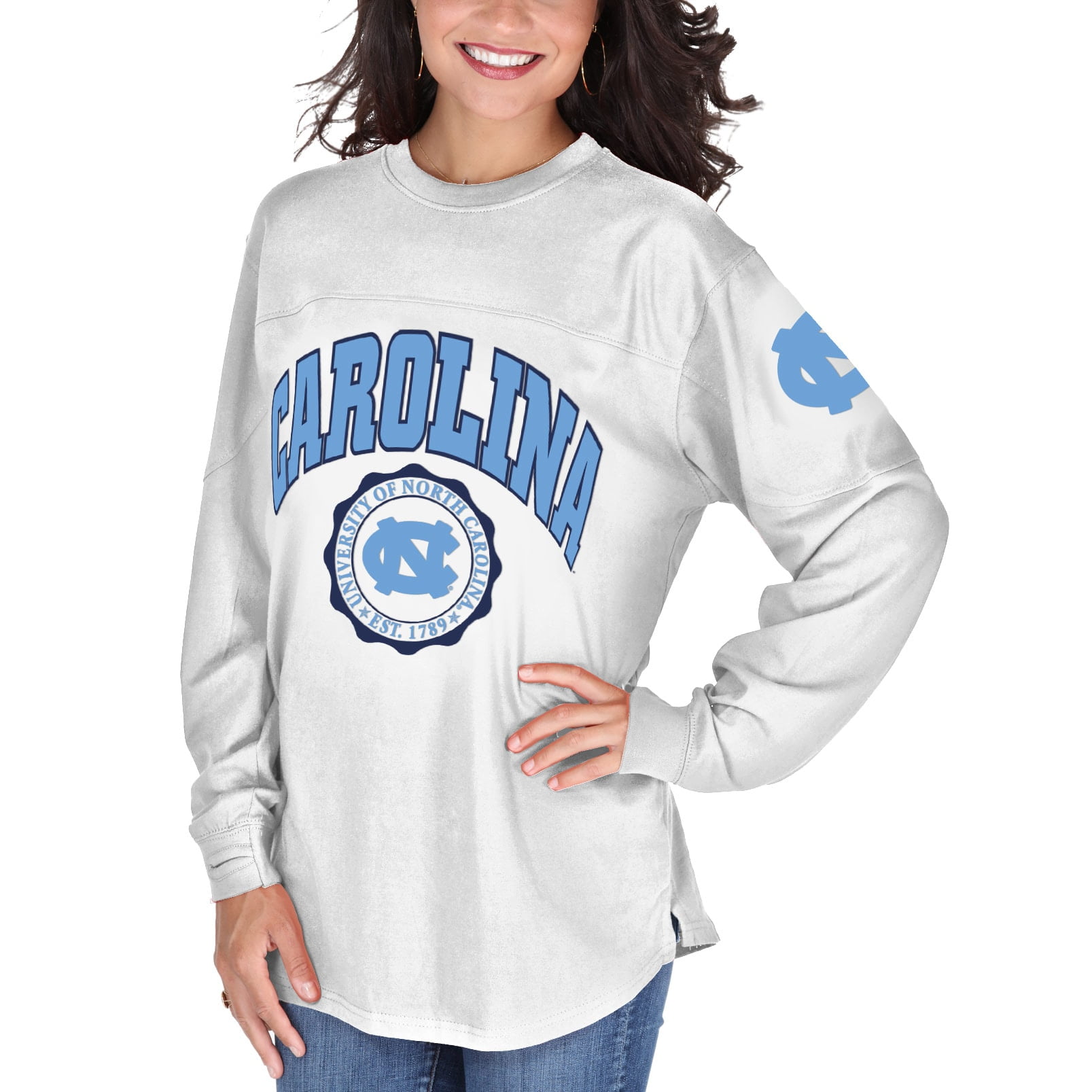 unc women's long sleeve shirt