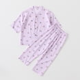 thumbnail image 3 of Pretxorve Kids Girls Boys Outfit Set Cake 3 Quarter Sleeve Top Long Pants Loungewear 2 Piece Outfits 3-16Y, 3 of 3