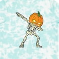thumbnail image 4 of Inktastic Halloween Dabbing Great Pumpkin Skeleton Boys or Girls Toddler T-Shirt, 4 of 5