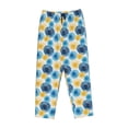 thumbnail image 4 of Naloa Circular Print Women’s Ultra-Soft Comfy Pajama Lounge Pants with Pockets & Drawstring, 4 of 8