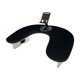 thumbnail image 4 of Almohada de mano ajustable de PU para uñas, reposabrazos ergonómico, herramienta de manicura, cojín plegable Negro con soporte, 4 of 9