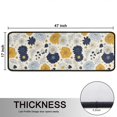 thumbnail image 5 of Kitchen Rugs Sets Of 2,Pioneer Flower Floral Print Pattern Anti Fatigue Kitchen Mat Rugs Non Slip Washable,Decorative Kitchen Floor Mats for Kitchen,Sink,Laundry,17X47 Inch, 5 of 5