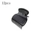 thumbnail image 2 of Pinzas para rizar el cabello de uso multifuncional, 12 piezas de repuesto para rulos, diseño único de garra, plástico de calidad resistente al calor para peinados de bricolaje y uso en salón,, 2 of 8