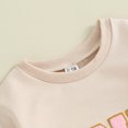 thumbnail image 5 of Bagilaanoe Newborn Baby Girl Oversized Romper Sweatshirt Long Sleeve Bodysuits Letter Embroidery Pullover 6M 12M 18M Infant Casual Tee Tops, 5 of 8