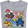 thumbnail image 6 of Mad Engine Super Mario Boys T-Shirt - Officially Licensed Graphic Tee Featuring Mario, Bowser & Yosh, 6 of 6