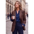 thumbnail image 5 of Zeagoo Silk Long Sleeve Tops for Women Button-up Shirts Dressy Bussines Work Blouses, 5 of 6