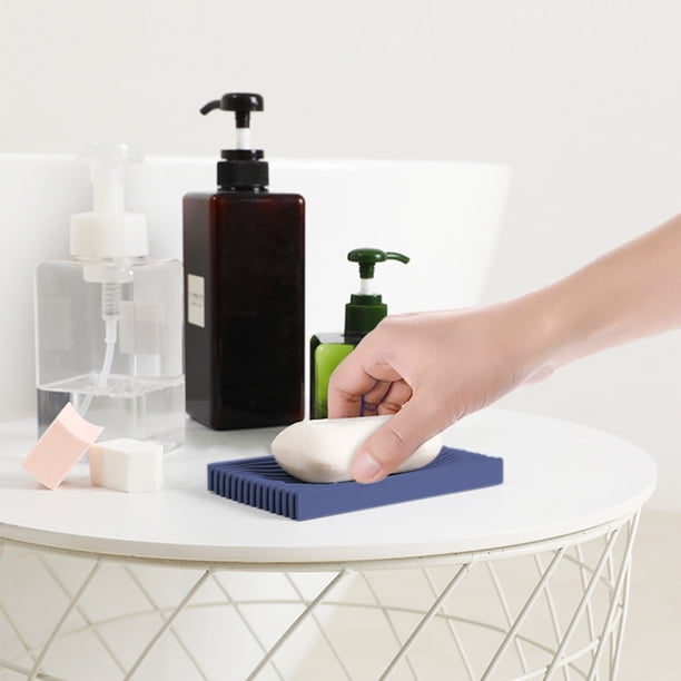Xihbxyly Ofertas de Caja Abierta Liquidación Devoluciones En Almacén Jabonera con Soporte para Jabón, Jabonera con Drenaje, Jabonera, Jabonera Portátil, Caja Desinfectante Práctica para Baño, Caja pa