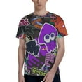 thumbnail image 2 of Splatoon Shirt 3d Printed T Shirt Crewneck Short Sleeve Top Tees For Mens, 2 of 8
