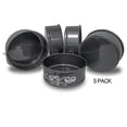 thumbnail image 2 of Cake Pan Set - Pack Of 5 Nonstick Round Baking Pans with Removable Bottom, Cake Pans for Mini Cheese, 2 of 5
