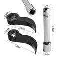 thumbnail image 4 of 3 Pcs Pry Bar Wrench Adaptor Head,Crowbar,Half Shaft Removal Car Repairing Tools, 4 of 10