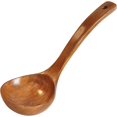 thumbnail image 1 of Cuchara de madera. Utensilios de cuchara de mango largo. Utensilios de cocina hechos a mano, duraderos, no tóxicos, inofensivos (cuchara), 1 of 5