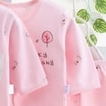 thumbnail image 4 of WUANDIXFA Baby Must Haves For Newborns Baby Girls Sets Clothing Tops Hat Pants Cartoon 7Pcs Bib Sleeve Infant Clothes Cute Outwear for 0-3 Months,Pink, 4 of 8