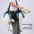thumbnail image 4 of Dog Lift Harness, Emergency Backpack Pet Legs Support & Rehabilitation Sling Carrier, Adjustable Lifting Straps Carrier for Senior Elderly Dogs Joint Injuries Arthritis, 4 of 10