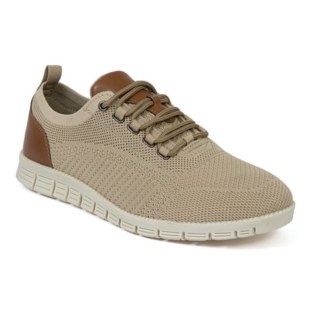 

Deer Stags Men s Status Comfort Knit Fashion Sneakers Wide Width